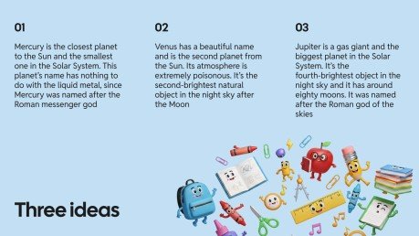 Kit de préparation pour la rentrée scolaire Modèles de présentation