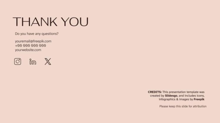 Creative Watercolor presentation template 