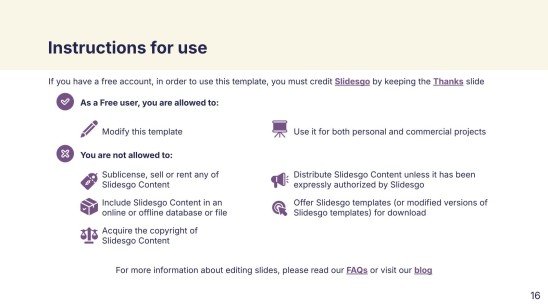 나에 대하여 프레젠테이션 템플릿