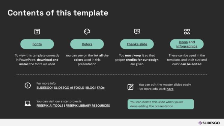 진료 방문 안내 프레젠테이션 템플릿