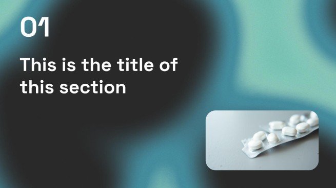 진료 방문 안내 프레젠테이션 템플릿