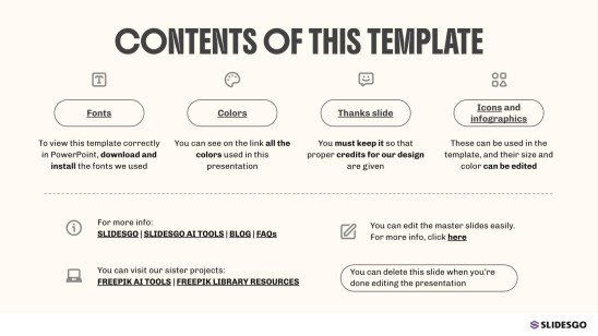 Moderne Architektur Präsentationsvorlage