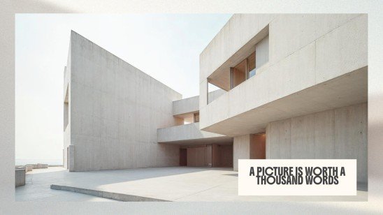 Moderne Architektur Präsentationsvorlage