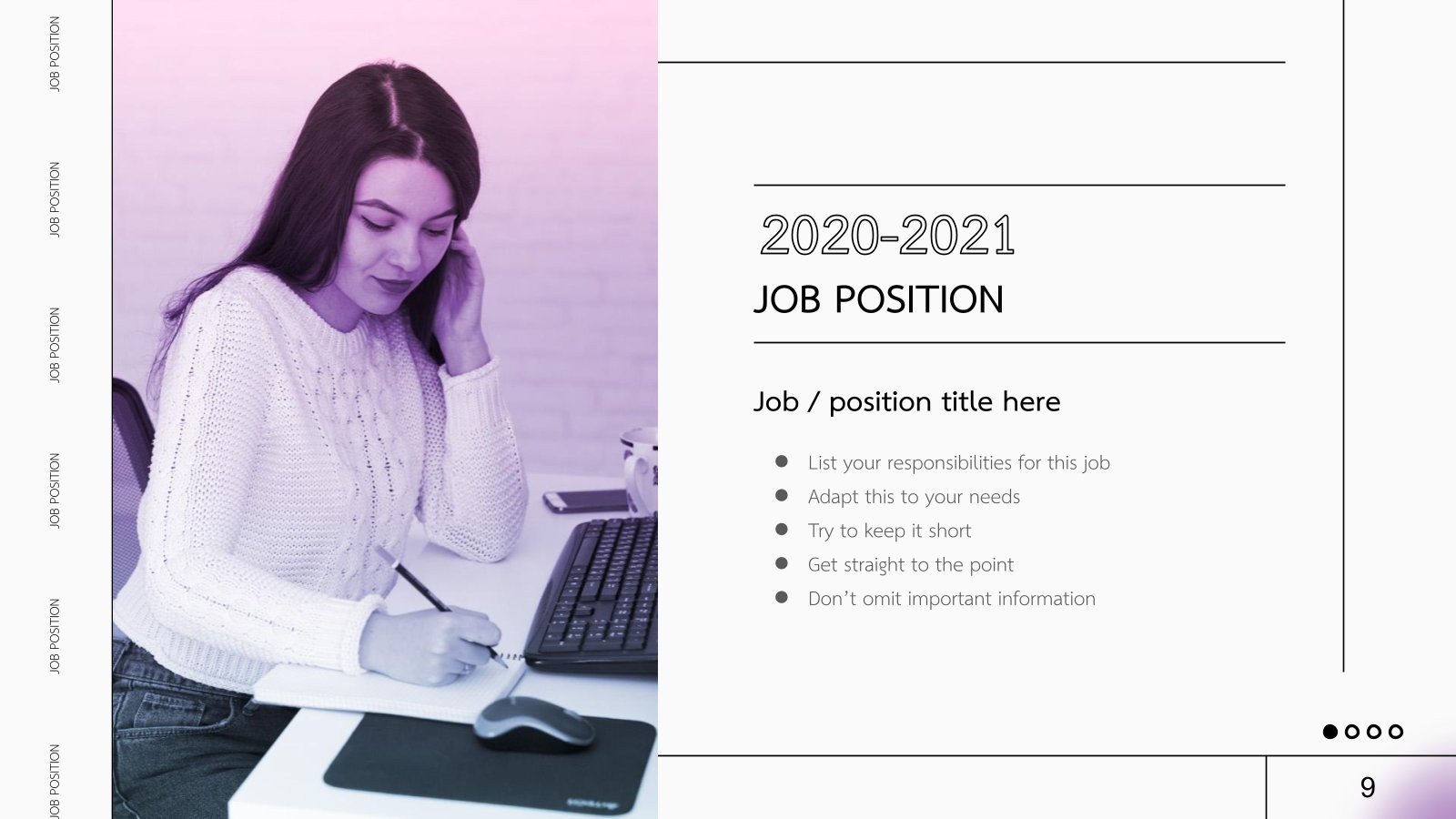 Un CV à haut potentiel Modèles de présentation
