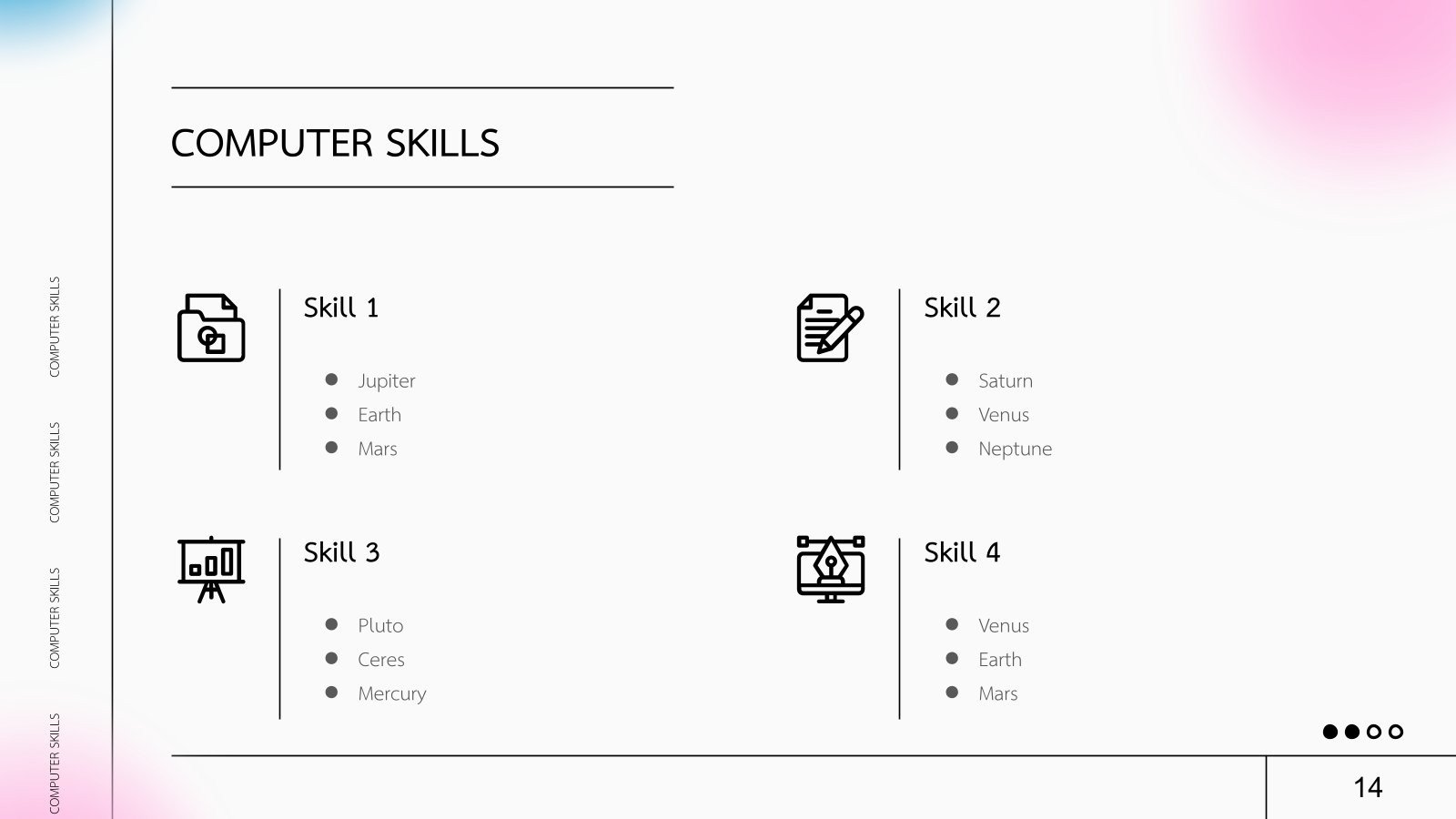 Un CV à haut potentiel Modèles de présentation