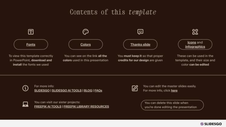 Plantilla de presentación Vibras de otoño