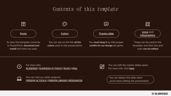 Plantilla de presentación Vibras de otoño