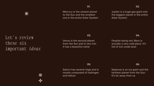 Plantilla de presentación Vibras de otoño