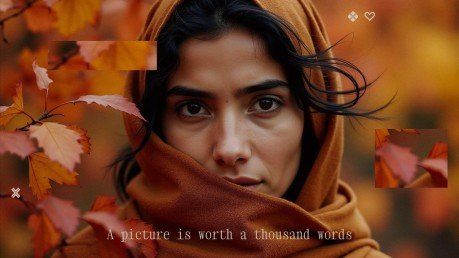 Plantilla de presentación Vibras de otoño