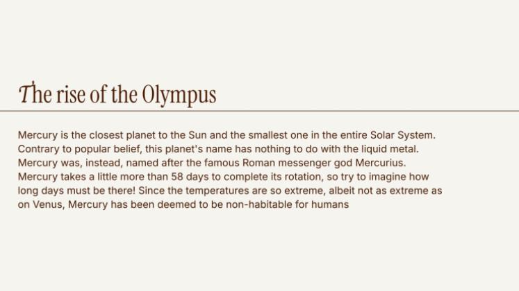 Plantilla de presentación Dioses de la antigua Grecia