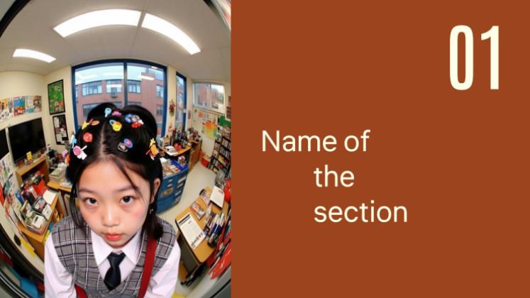 Back to School Middle School presentation template 