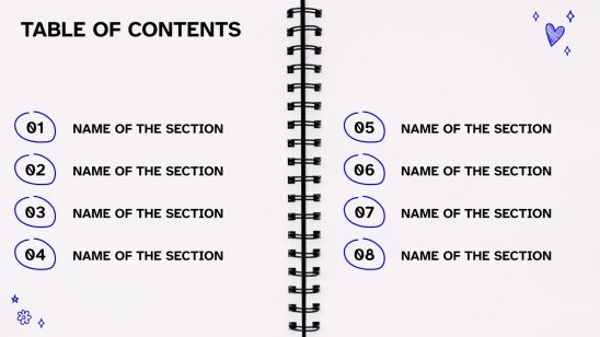 About Me for Students presentation template 