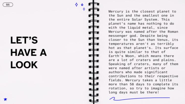 About Me for Students presentation template 