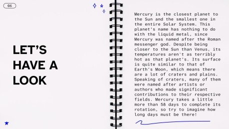 About Me for Students presentation template 