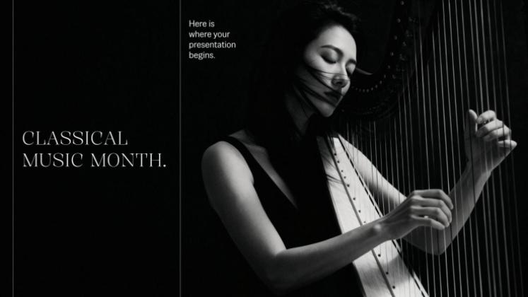 Plantilla de presentación Mes de la Música Clásica