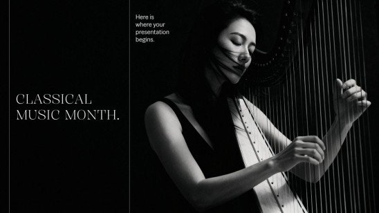 Plantilla de presentación Mes de la Música Clásica