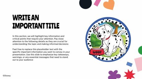 Modelo de apresentação 101 Dálmatas