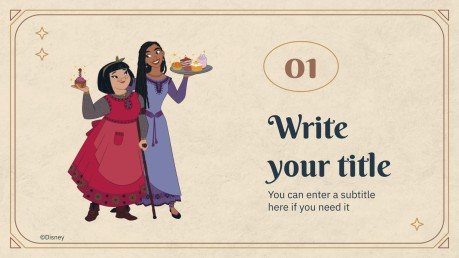 Modelo de apresentação Wish