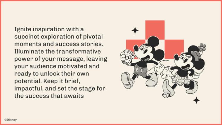 Modelo de apresentação Mickey e Amigos: Retrô