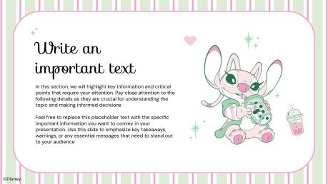 Lilo and Stitch: Slumber Party presentation template 