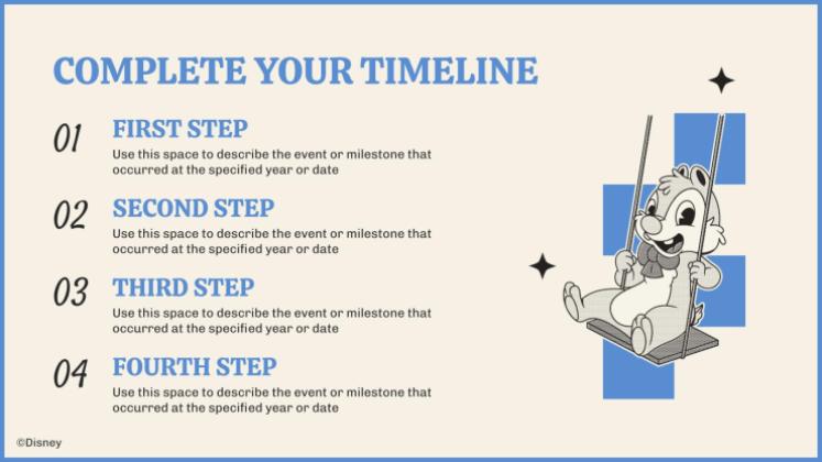 Modelo de apresentação Mickey e Amigos: Retrô