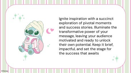 Lilo and Stitch: Slumber Party presentation template 