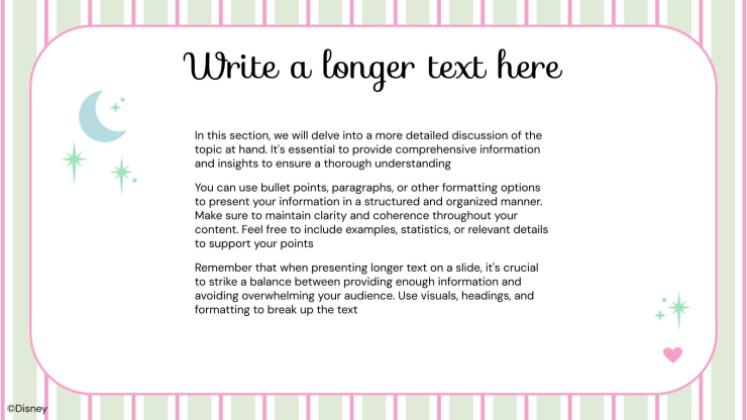 Lilo and Stitch: Slumber Party presentation template 