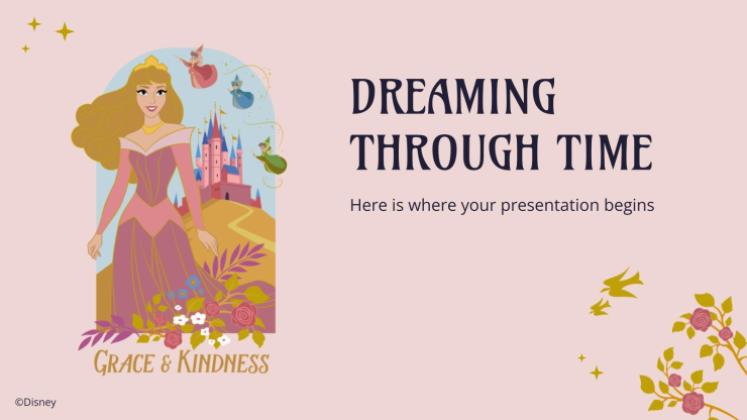 Sleeping Beauty presentation template 