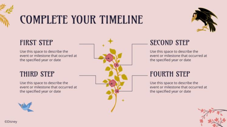 Sleeping Beauty presentation template 