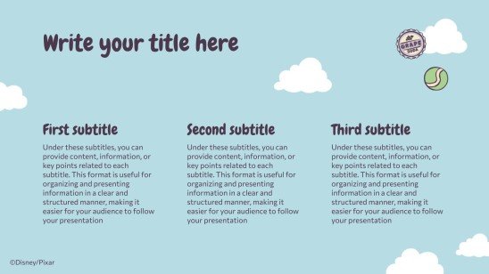 Modelo de apresentação Up