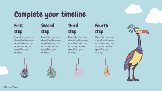 Modelo de apresentação Up