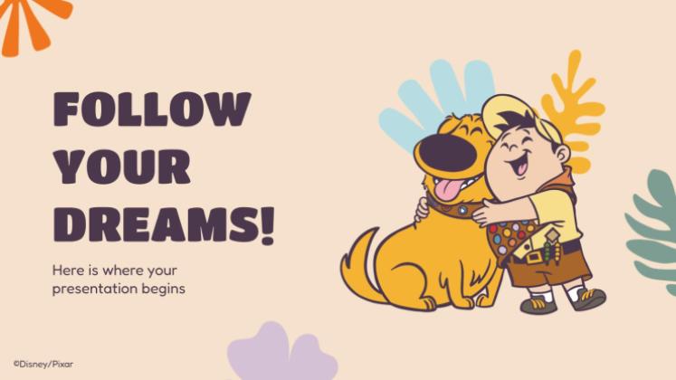 Modelo de apresentação Up