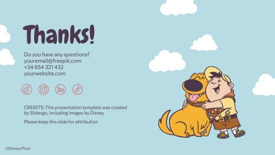 Modelo de apresentação Up