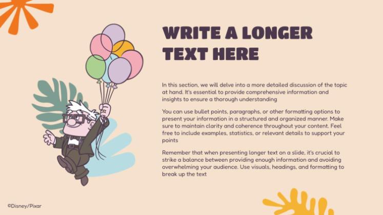 Modelo de apresentação Up