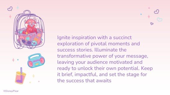 Modelo de apresentação Red: crescer é uma fera