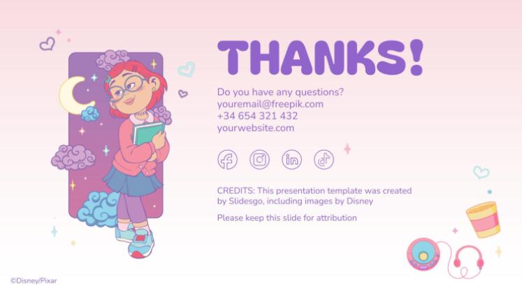 Modelo de apresentação Red: crescer é uma fera