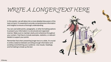 Modelo de apresentação O Estranho Mundo de Jack: Espírito de Halloween