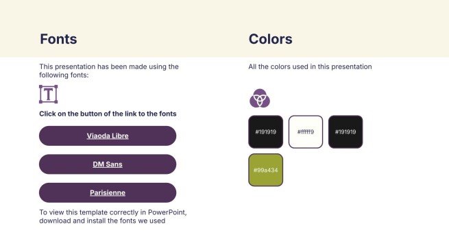 Informations sur la nutrition au quotidien Modèles de présentation