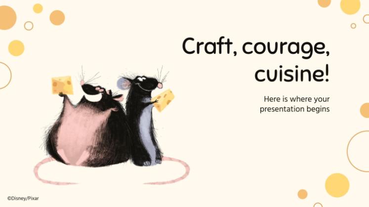 Ratatouille Präsentationsvorlage