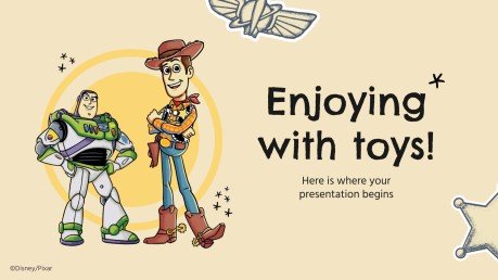 Toy Story presentation template 