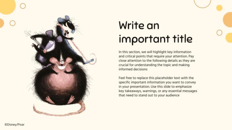 Ratatouille Präsentationsvorlage