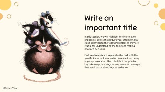 Ratatouille Präsentationsvorlage