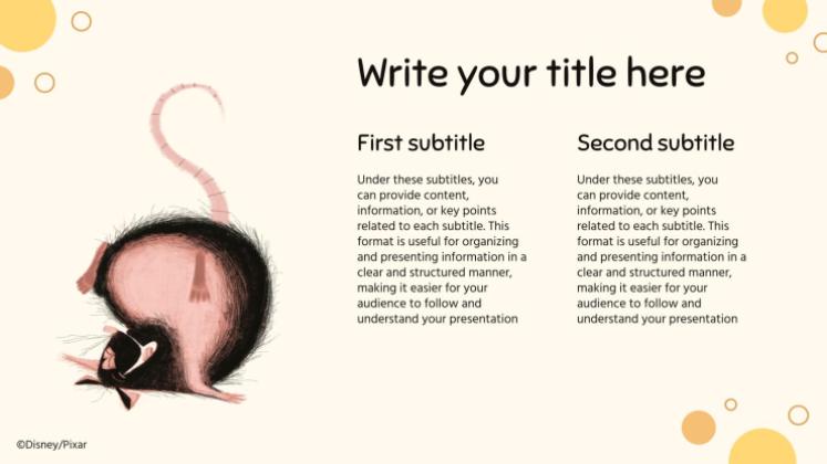 Ratatouille Präsentationsvorlage