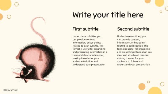 Ratatouille Präsentationsvorlage