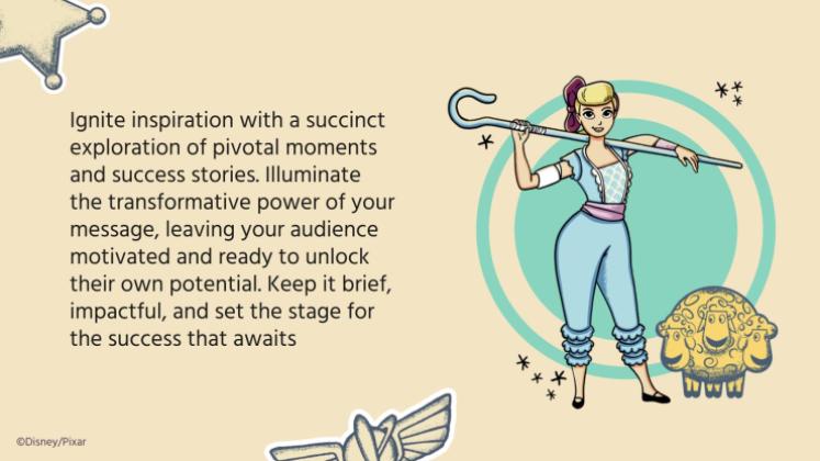 Toy Story presentation template 