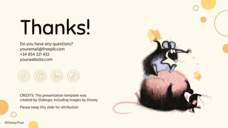 Ratatouille Präsentationsvorlage