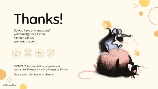 Ratatouille Präsentationsvorlage