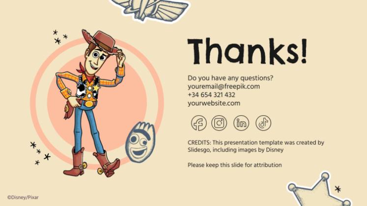 Toy Story presentation template 