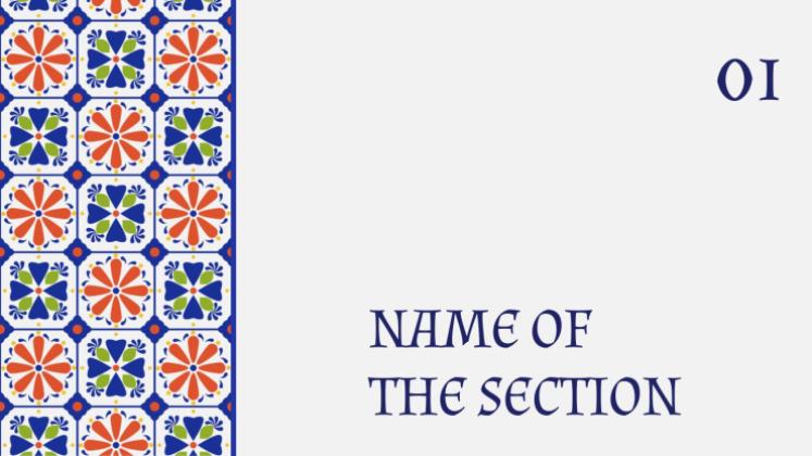 Hispanic Heritage Month presentation template 