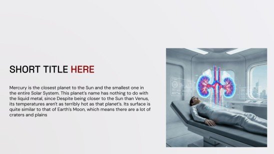 Sensibilisation à la santé rénale Modèles de présentation